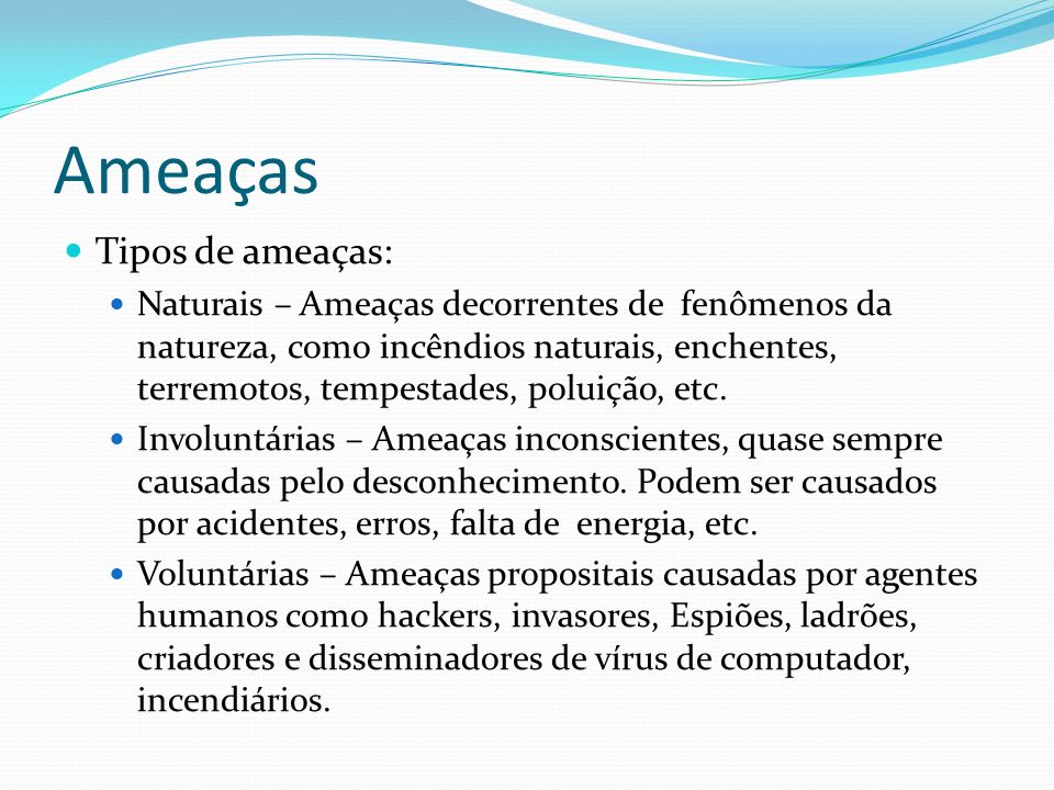 SEGURANÇA E AUDITORIA DE SISTEMAS ppt carregar